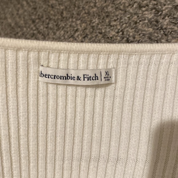 Abercrombie Wide Rib Sweetheart Bodysuit - XL - Picture 3 of 5